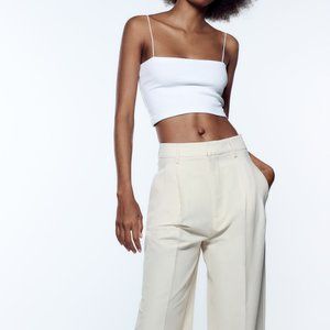 NWT Zara Linen Trousers